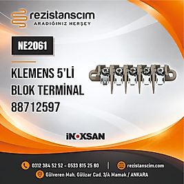 KLEMENS 5`Lİ BLOK TERMİNAL 88712597