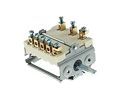 0-6 Kademeli Şalter Porselen 250V/16A - 380V/10A 49.27215.746