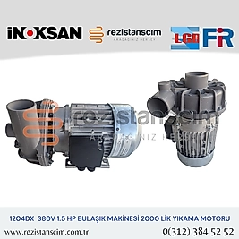 İnoksan 2000 Lik 1.5 Hp 380V 1204DX Yıkama Motor Lgb Fır