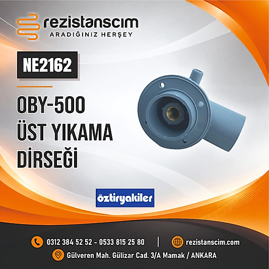 ÖZTİRYAKİLER - OBY-500 ÜST YIKAMA DİRSEĞİ