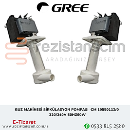 BUZ MAKİNESİ SİRKÜLASYON POMPASI  CM 19550112/0  220/240V 50HZ  60W