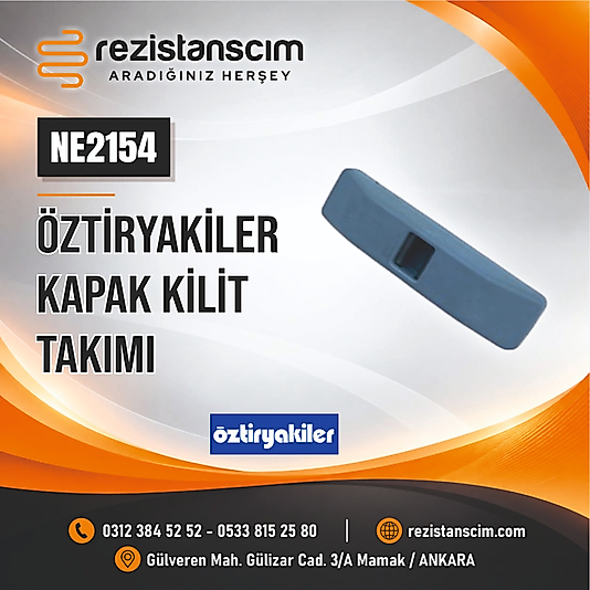ÖZTİRYAKİLER - KAPAK KİLİT TAKIMI