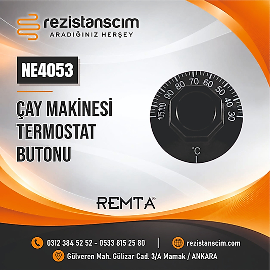 ÇAY MAKİNESİ TERMOSTAT BUTONU