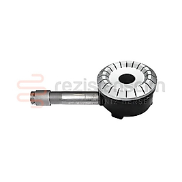 Endüstriyel Mutfak Yanıcı Lng Doğalgaz Geniş Yarıklı Brülör No:1 Çap:12Cm