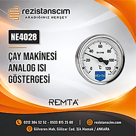 ÇAY MAKİNESİ REMTA ANALOG ISI GÖSTERGESİ