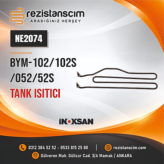 TANK ISITICI BYM-102/102S/052/052S