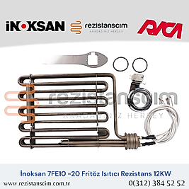 İnoksan 7FE10 -20 Fritöz Isıtıcı Rezistans 12KW