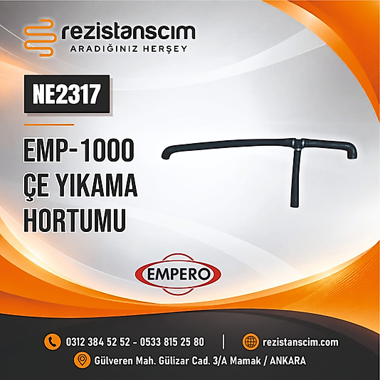 EMPERO 1000 LİK EMP-1000 ÇE YIKAMA HORTUMU