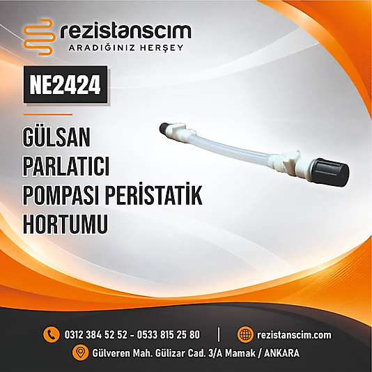 GÜLSAN PARLATICI POMPASI PERİSTATİK HORTUMU