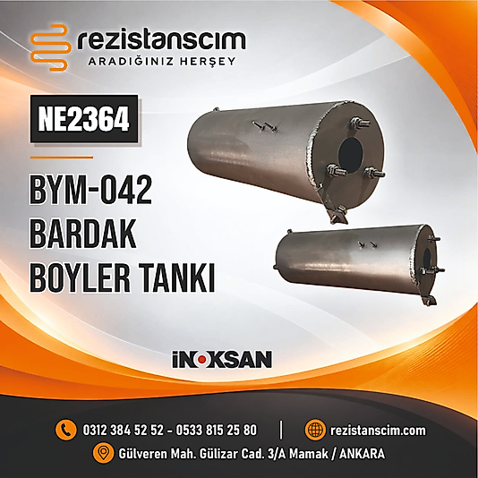 İNOKSAN BYM-042 BARDAK BOYLER TANKI