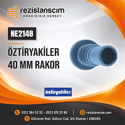 ÖZTİRYAKİLER 40 MM RAKOR
