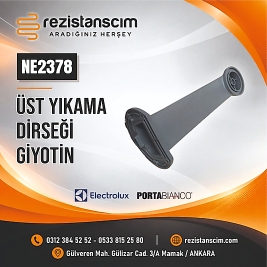 ELECTROLUX PORTABİANCO ÜST YIKAMA DİRSEĞİ GİYOTİN