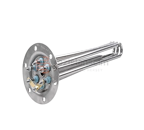 Fagor Bulaşık Makinesi Boyler Rezistans U:42cm Yuv.Sıv.Flanş İçe Bük.BYM Kazan Rezistansı 6 Kw