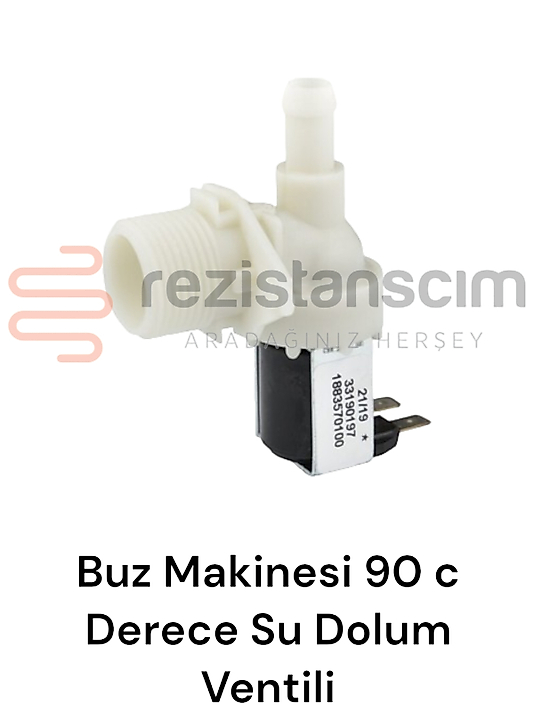 Buz Makinesi Su Dolum Ventili 90 C