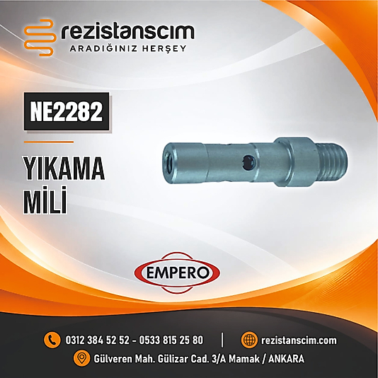 EMPERO BULAŞIK MAKİNESİ DURULAMA YIKAMA KOL FİSKİYE MİLİ