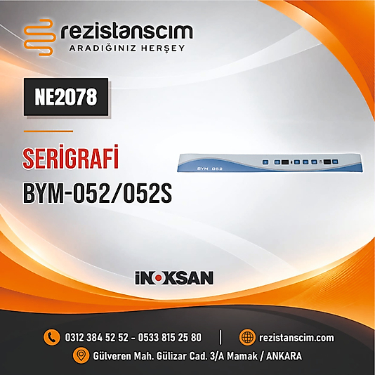 İNOKSAN BYM052 500LÜK ÖN TUŞ ETİKETİ