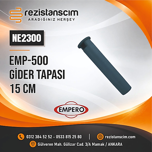 EMPERO BULAŞIK MAKİNESİ BYM500 MAKİNESİ GİDER TAPASI