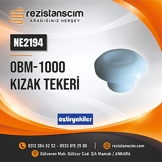 OBM-1000 KIZAK TEKERİ
