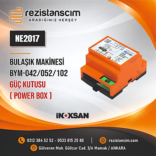 BULAŞIK MAKİNESİ BYM-042/052/102 GÜÇ KUTUSU ( POWER BOX )