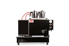 Tiryaki 2 Demlikli Full Otomatik Çay Kazanı (Siyahmat) Doğalgaz+Elektrikli