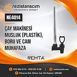 ÇAY MAKİNESİ MUSLUK (PLASTİK)+BORU+CAM MUHAFAZA