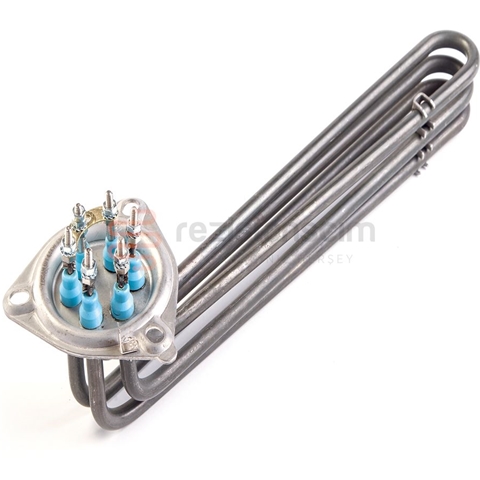 Bulaşık Yıkama Makinası Büyük Üçgen Flanş Rezistans 380/220V 3*1500 1P