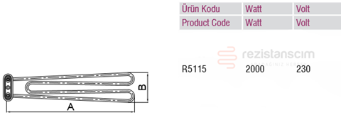 Empero 500 Lük Bulaşık Yıkama Makinesi Anatank Rezistans 2000 Watt