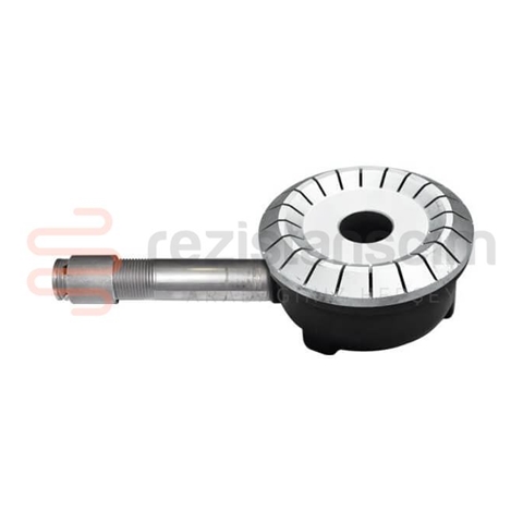 Endüstriyel Mutfak Yanıcı Lng Doğalgaz Geniş Yarıklı Brülör No:2 Çap:14Cm