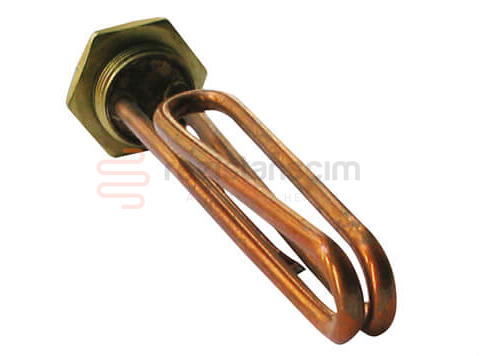 Meşale (Çayland Model) Bakır Kısa 2000 Watt Rezistans İNCE Diş