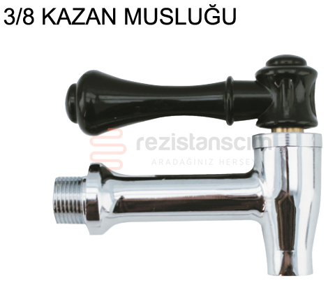 Çay Kazanı 3/8 Göstergesiz Metal Musluk Çevirmeli